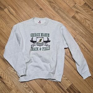George Mason Track And Field Crew Necj Sweatshirt